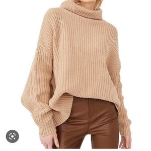 NWT XS Free People Swim Too Deep Sweater